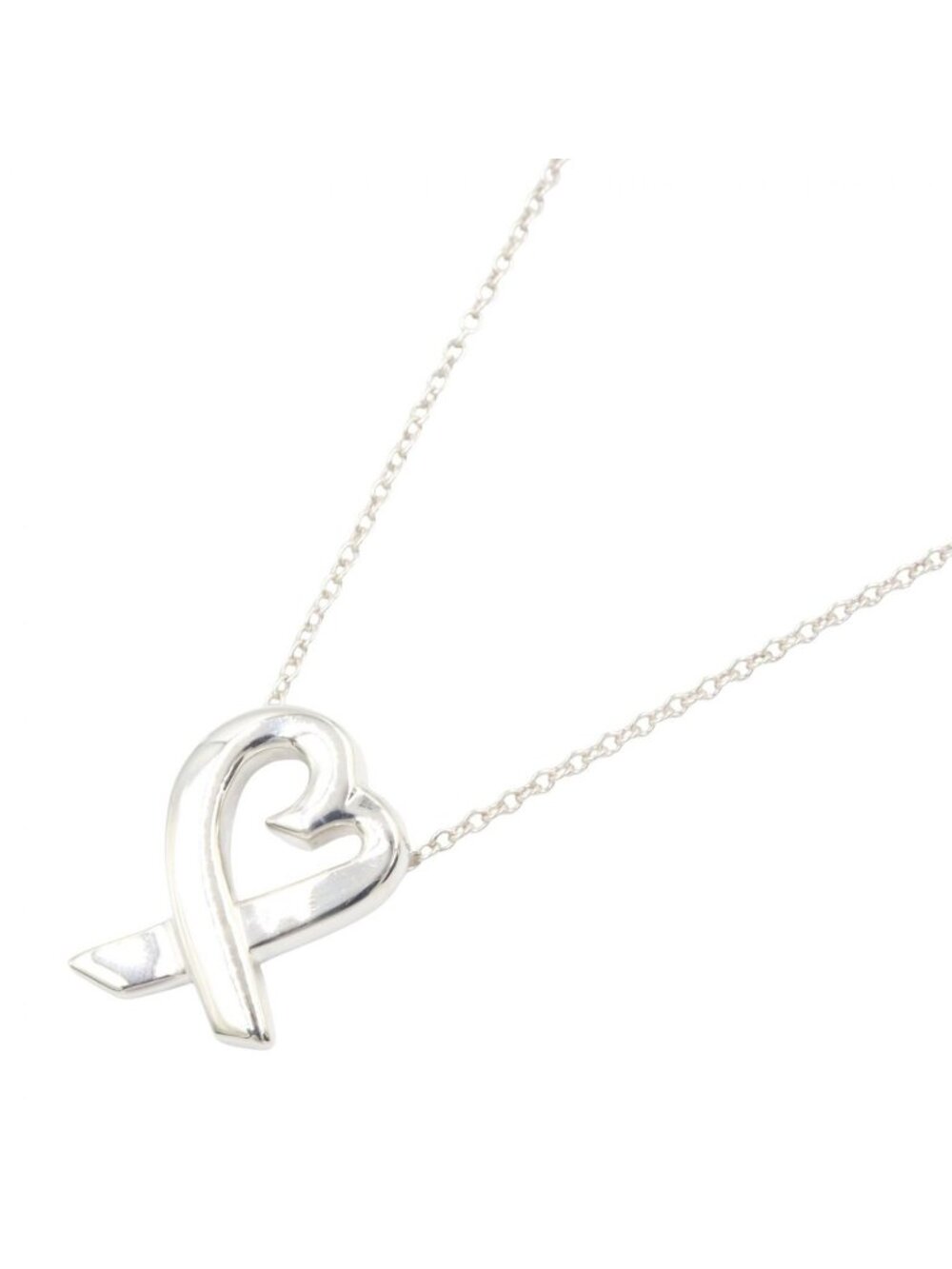 Tiffany & Co Necklace Loving Heart 925 Sterling Silver